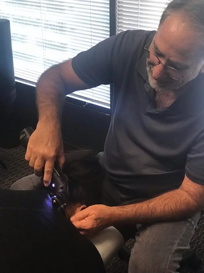 Instrument-assisted adjusting at the Long Beach clinic